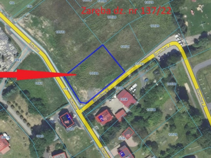 Przetarg - obręb Zaręba, dz. nr  137/22