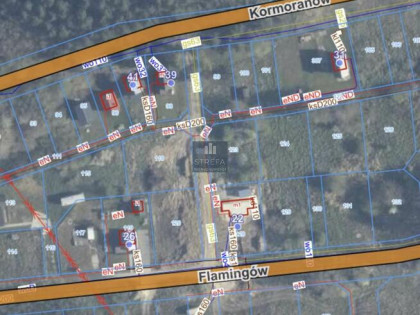 Działka budowlana Pogorzelica, Flamingów