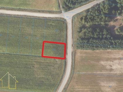 Działka w Żukach 1009 m2 przy drodze asfaltowej.