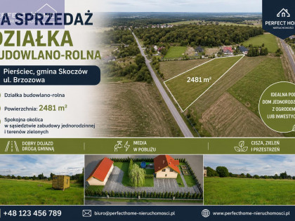 Działka Pierściec ul. Brzozowa