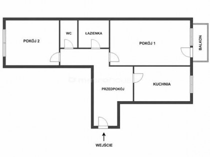48 m²  2 pokoje  Osiedle Terebelska