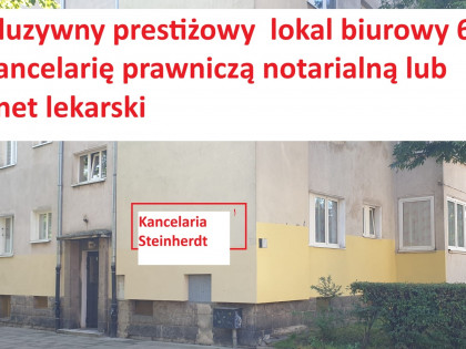 KANCELARIA LOKAL NIESAMOWITY – SYSTEM „ALBO-ALBO”: 4 GABINETY W PRZEDWOJENNYM APARTAMENCIE OFICERSKIM KLASY ALTBAU (MODERNIZM 1935 R., PRZEZ DEBILI NAZYWANY KAMIENICĄ) – KRUCZA 78 / RÓG WRÓBLA
