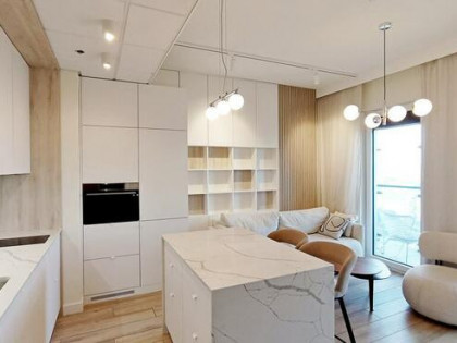 Apartament z balkonem, A/C i garażem-Kasprzaka 29