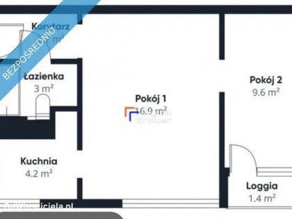 2 pokoje wynajem - idealne dla małżeństwa z 2 dzieci