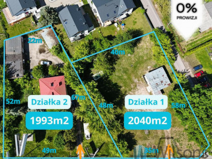 Działka inwestycyjna Konstancin-Jeziorna, Warszawska