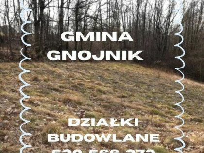 gmina Gnojnik działka budowlana 23 tys