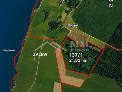 Grunty na Zalewem Wiślanym 21,8200ha