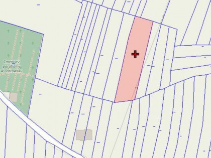 Ostrowsko | Działka budowlana 1726 m²