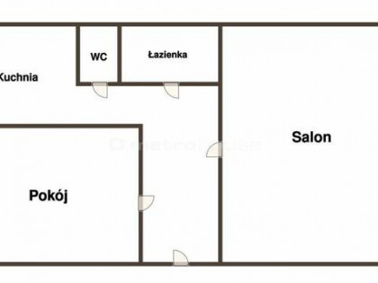 Na sprzedaż 2 pokojowe mieszkanie w Koluszkach