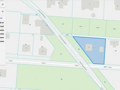 Działka na sprzedaż Warszawa Wawer, bez prowizji.