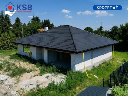 Dom parterowy stan surowy-130m2+1121m2 Szewna