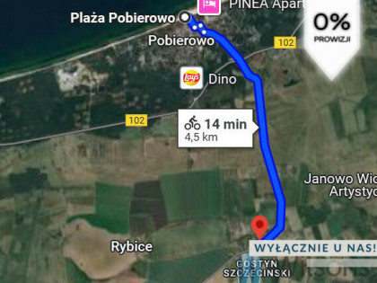 Działka budowlana Gostyń gm. Świerzno,