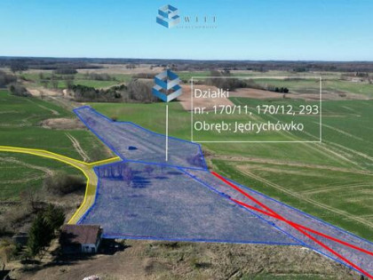 Działka budowlana Jędrychówko gm. Morąg