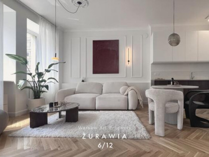 PRESTIŻOWE UL. ŻURAWIA PRZY PLACU TRZECH KRZYŻY 43,5 M2/ 2 POKOJE !!!