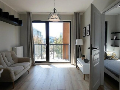 2 pokoje + balkon, garaż, siłownia- Konstruktorska