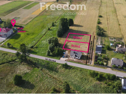 Dwie działki budowlane łącznie na sprzedaż