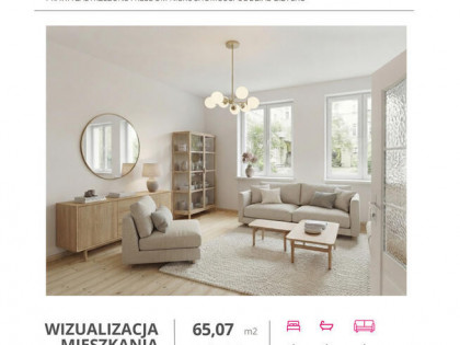 Mieszkanie 65,07 m² z ogrodem | ul. Kościuszki