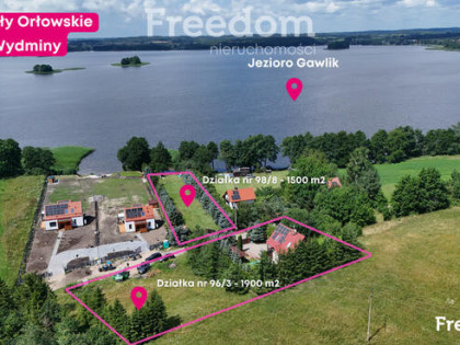 Dom z Linią brzegową jeziora Gawlik