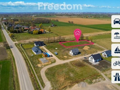 Duża działka budowlana 1878 m² | 15 min od Gdańska