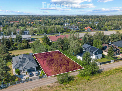 1018 m² pod dom – Bobrowiec, media w drodze