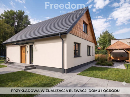 Dom z garażem na 17,34 ar blisko Leżajska
