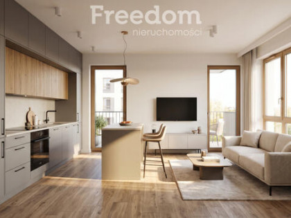 Apartament 45 m² z balkonem i metrem