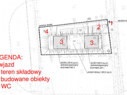 Gotowa inwestycja - pozwolenie na budowę 2 domów!