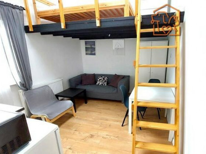 Kawalerka z antresola, pet friendly - Jasna 11-13