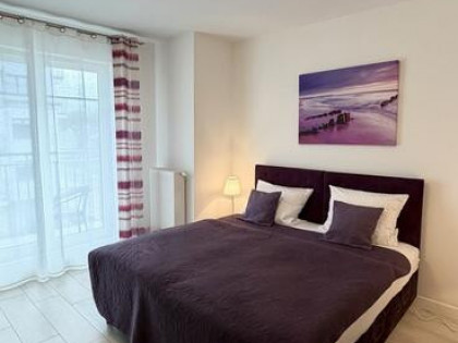 Aquamarina Studio z balkonem i garażem