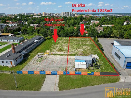 Działka usługowa Opole, Kaszubska