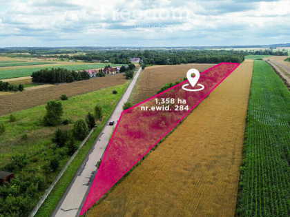 Działka 1,358 ha z opcją podziału | Radostków