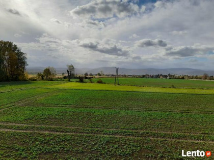 działka z widokiem na panoramę gór Dzierżoniów