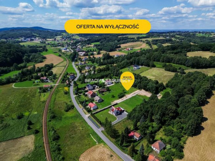 Działka budowlana Leńcze gm. Kalwaria Zebrzydowska