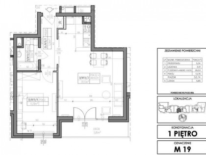 52,14 m2 - APARTAMENT NAD KIELECKIM ZALEWEM