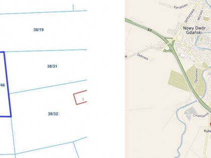 Działka Rychnowo żuławskie