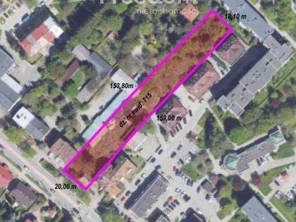 Działka inwestycyjno-budowlana 2920 m² w Kraśniku