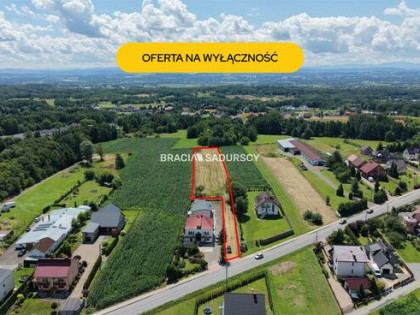 Działka budowlana Kaszów gm. Liszki, Wadowicka