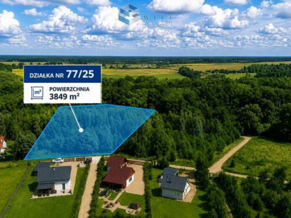 Działka budowlana Durąg gm. Ostróda