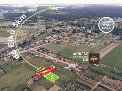 Działka Ełk Nowa Wieś Ełcka