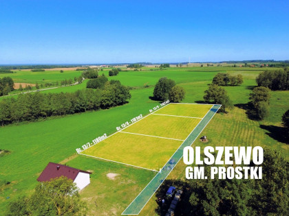 Działka Prostki Olszewo
