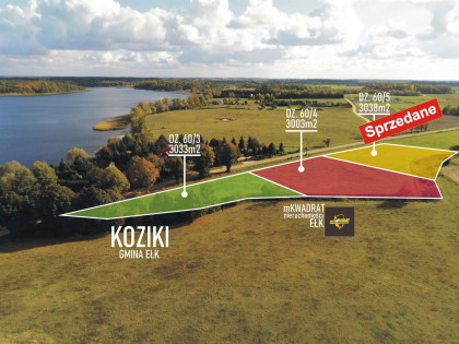 Działka Ełk Koziki