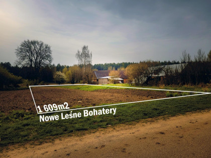 Działka Lipsk Nowe Leśne Bohatery
