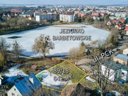 Działka budowlana z widokiem na jeziorko ul. PCK