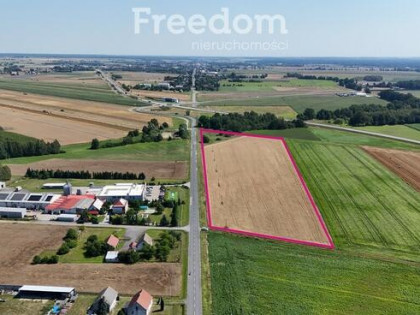 Teren inwestycyjny 3,54 ha | MPZP | DK46