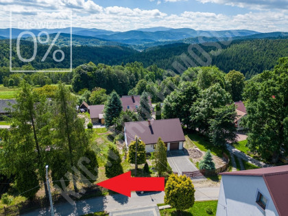 Działka budowlana 731 m² z widokiem na Beskid Mały