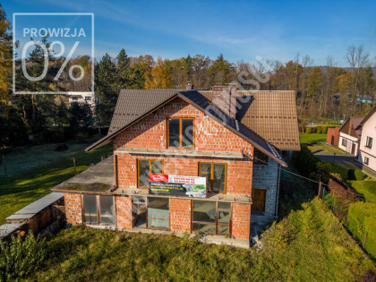 Białka - budynek do wykończenia, działka usługowa
