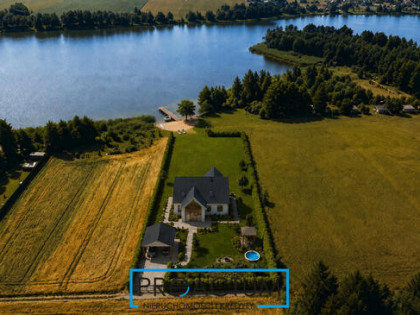 Duża działka z linią brzegową jeziora,Skarlin