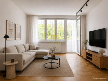 3 pok., 51m2, balkon, Wola