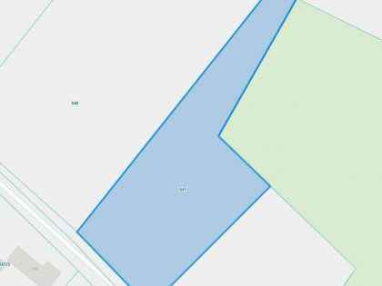 Działka 4295 m² – złożony wniosek o WZ na dwa domy