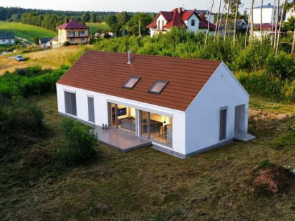 Piękna działka 1249m2 z rozpoczętą budową domu Gm Zagnańsk